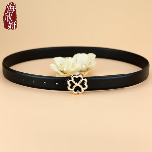 【闭眼入不踩雷】女士真皮宽腰带