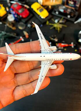 1：400比例合金飞机波音737-800中国国际航空客机模型成品摆件