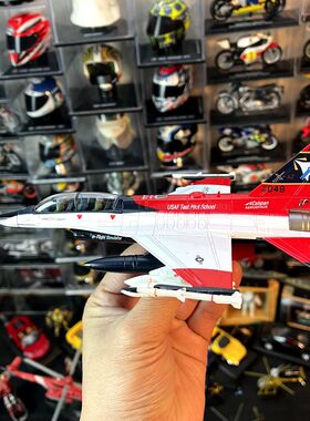 1：72比例合金飞机模型战机美国AI智能F16战斗机X-62A配支架