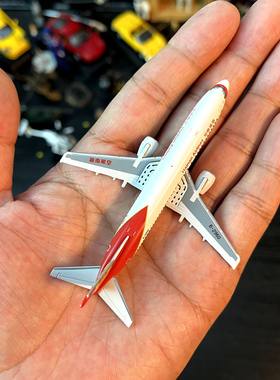 1：400比例合金飞机海南航空波音737-400客机成品金属模型摆件