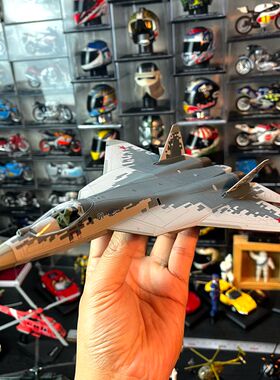 1：72合金飞机SU-57战斗机成品金属模型配武器机轮可互换配有支架
