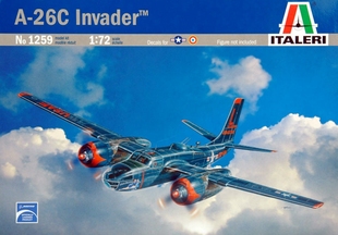 伊达雷利Italeri 1259 A-26C掠夺者轰炸机 1：72 拼装模型