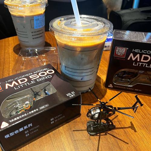 合金直升飞机MD500小鸟