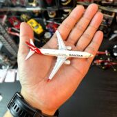 1：400比例合金飞机波音737 800澳洲航空客机成品金属模型摆件