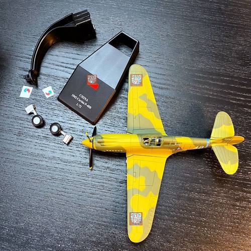 172成品二战金属战斗机模型