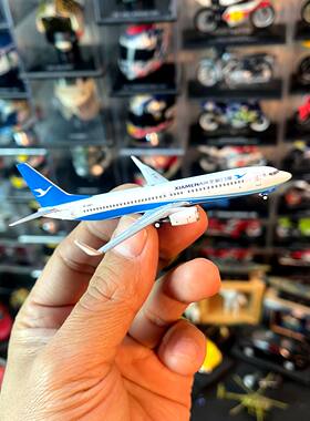 1：400比例合金飞机波音737-800客机厦门航空客机模型成品摆件