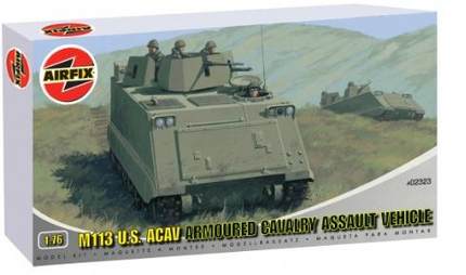 AIRFIX模型02323 1：76 二战履带式装甲车M113U.S.ACAV拼装模型