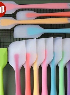 耐高温大号一体式刮刀硅胶蛋糕刮板家用奶油抹刀搅拌刀烘焙工具