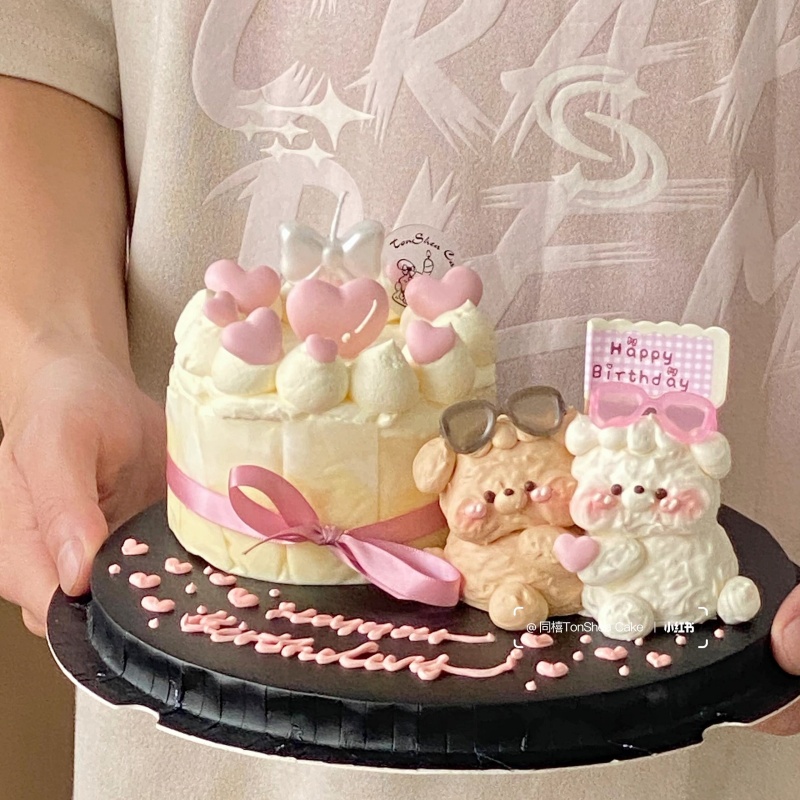 韩式复古烘焙甜品装扮插件插牌