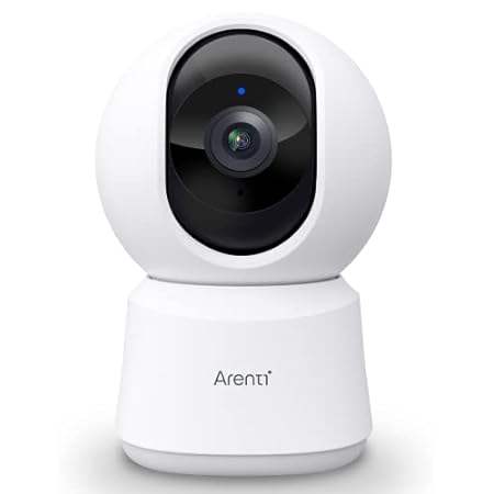 ARENTI 5ghz WiFi Security Camera Indoor， 4MP Plug-in Pet