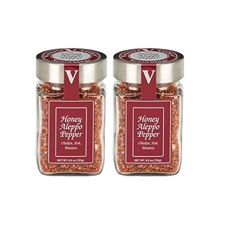 Honey Aleppo Pepper- 6.8 oz. Jar (Pack of 2) -A Sweet and