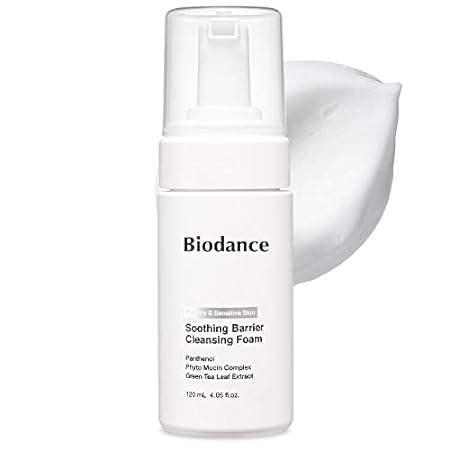 BIODANCE Soothing Barrier Cleansing Foam， Micro Bubble Fo