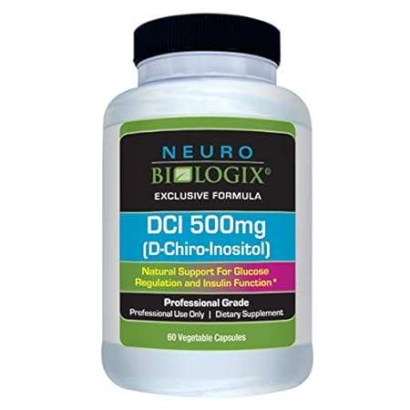 Neuro biologix DCI (D-Chiro-Inositol) 500 mg Capsules (60