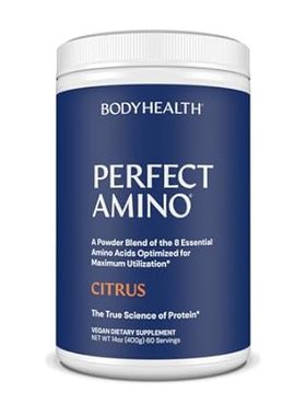BodyHealth PerfectAmino Powder - BCAA and EAA Powder for