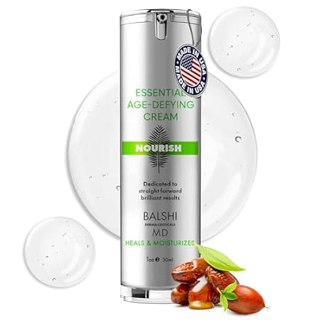 NOURISH Essential Moisturizer Face Cream - Infused w/Hyal