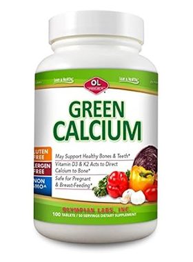 Olympian Labs Calcium Plus Magnesium， Formulated with Vit