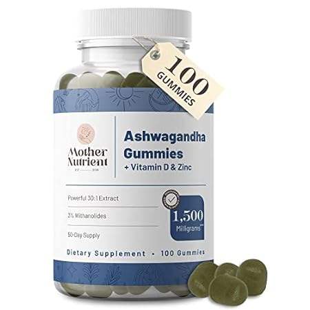 Mother Nutrient Ashwagandha Gummies Vitamins for Adults 1