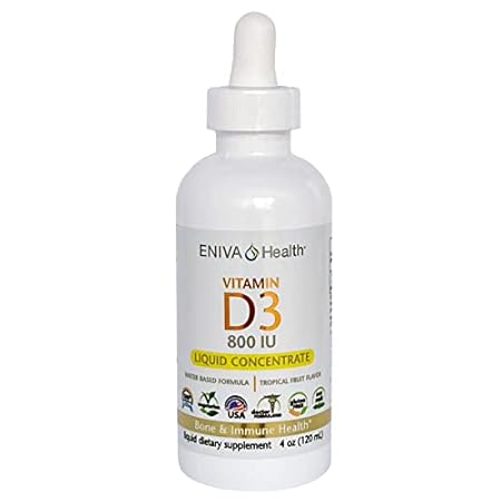 Eniva Health Liquid Vitamin D (D3) | Dr. Formulated for R