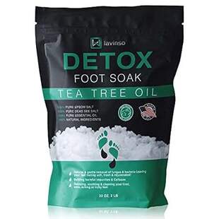 Tea Salt Oil Foot USA Epsom Made Tree with Soak