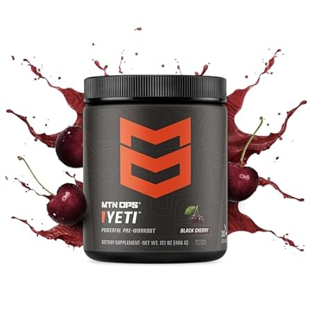 MTN OPS Yeti Monster Pre-Workout Powder Energy Drink 30-S