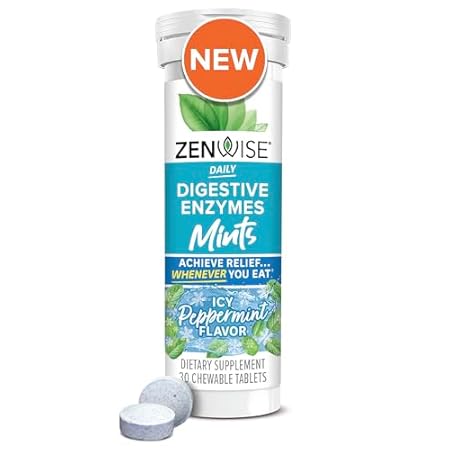 Zenwise Health Chewable Digestive Enzymes with Bromelain