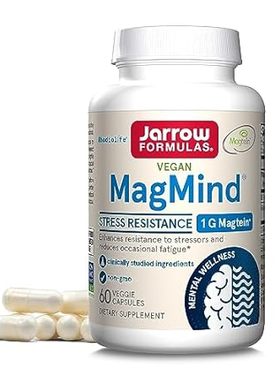 Jarrow Formulas MagMind Stress Resistance with Magtein 1g