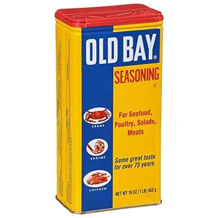 OLD BAY Seasoning， 16 oz- One 16 Ounce Fan-Favorite Tin