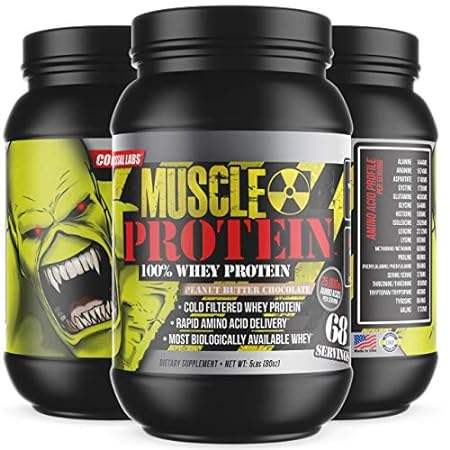 Colossal Labs 100% Whey Protein Powder Isolate/Blend