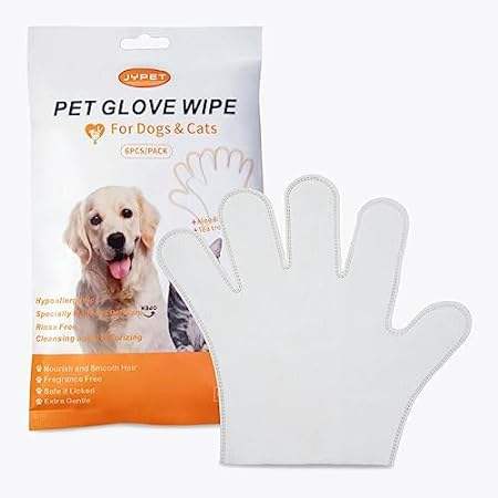 Pet Glove Wipes for Dogs and Cats Cleaning， Deodorizing P