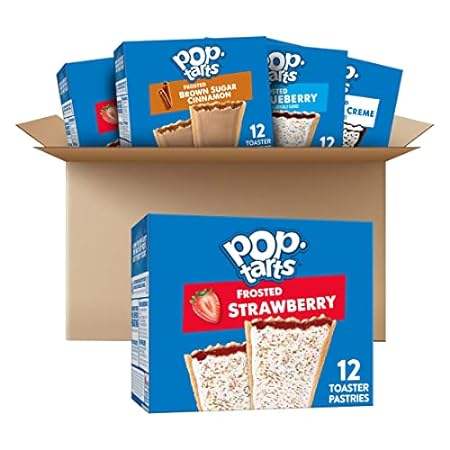 Pop-Tarts Toaster Pastries， Breakfast Foods， Kids Snacks，