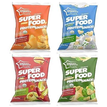 Awsum Organics SUPERFOOD Protein Snacks | Healthy Crunchy