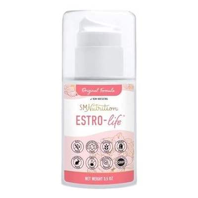 Estrogen Estriol Cream (84 Servings， 3.5oz Pump) 175mg of