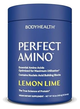 BodyHealth PerfectAmino Powder - BCAA and EAA Powder for