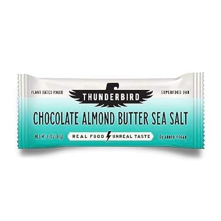 Thunderbird Real Food Energy Bars, Bar Chocolate Almond B