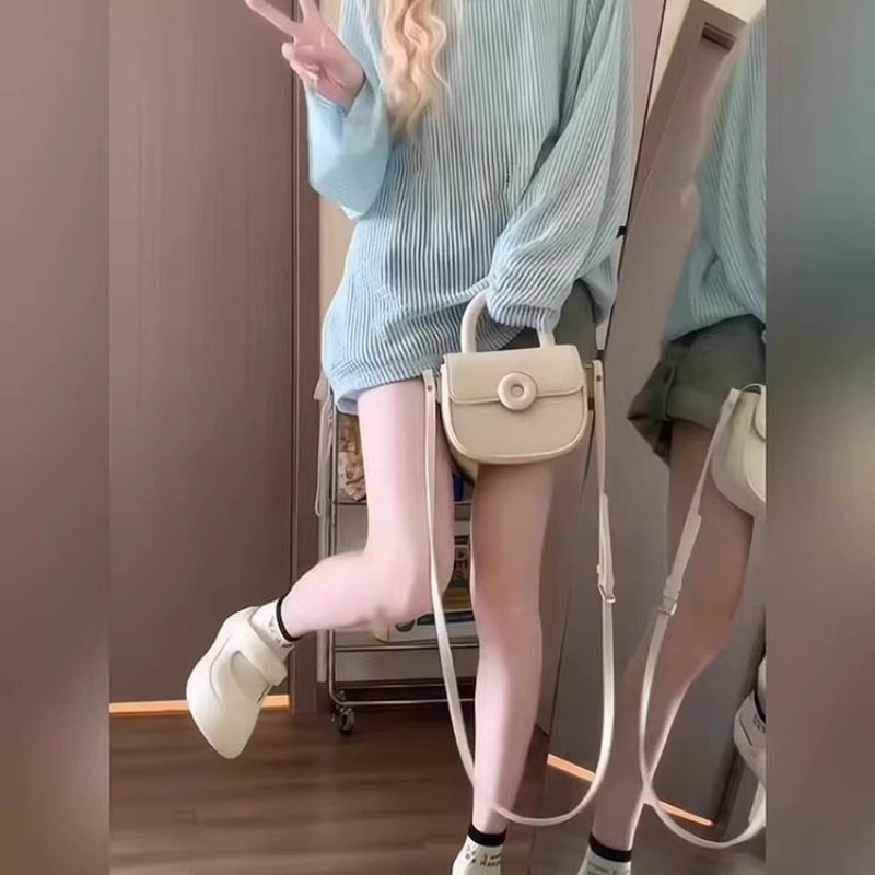 300斤大码胖mm新款甜美镂空针织衫吊带两件套装宽松慵懒风上衣女