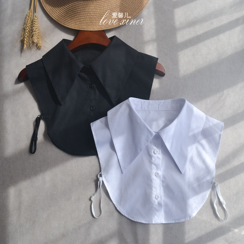 色织韩版棉质个性大尖角