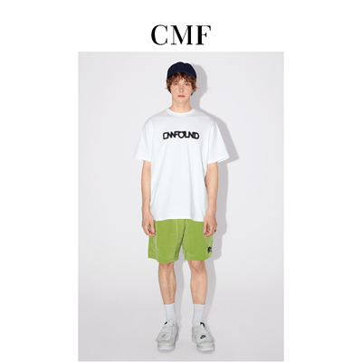 CMF撞色噪点丝网印花T恤