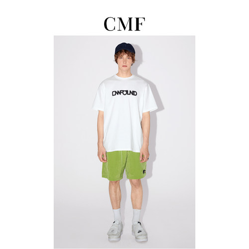 CMF撞色噪点丝网印花T恤