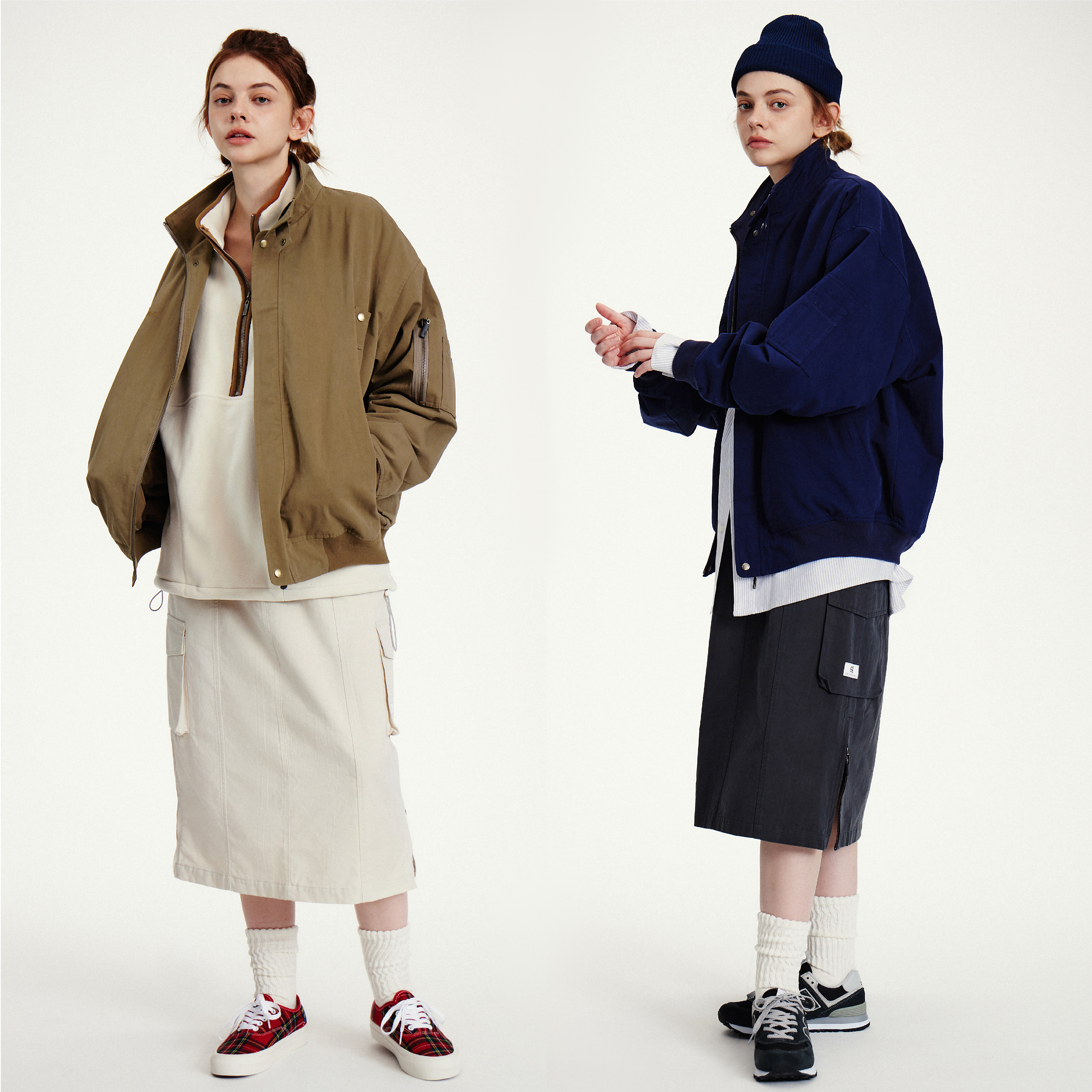 CMF立领秋季宽松经典美色版型