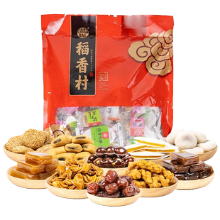 稻香村特产大礼包零食小吃糕驴打滚枣花酥北京特色地方美食伴手礼