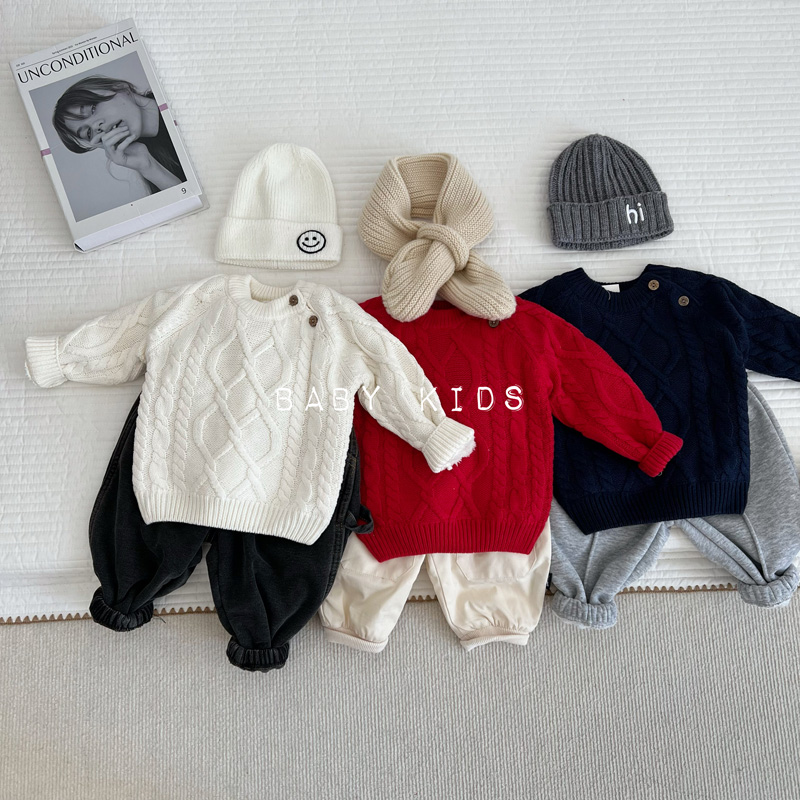 冬季中性款百搭洋气毛衣