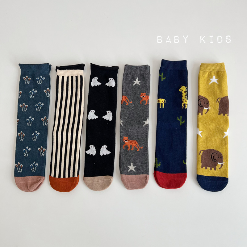 韩版春秋潮范洋气袜子