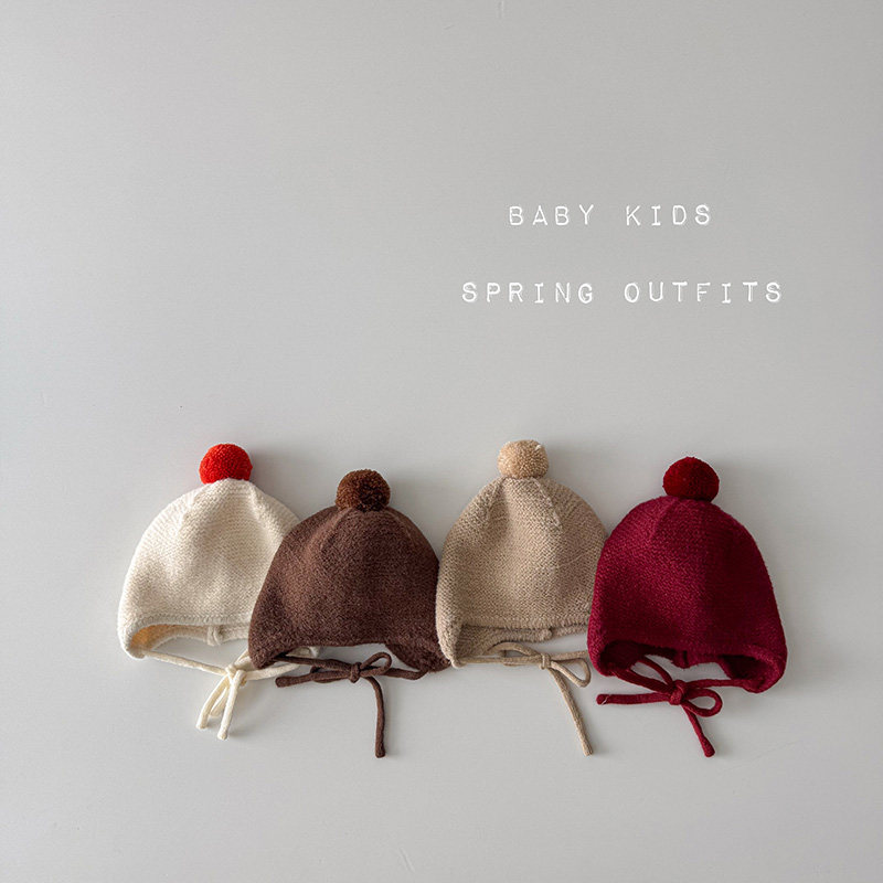 宝宝秋冬韩版纯色护耳帽子婴幼儿冬季保暖百搭毛线帽外出针织帽子,童装/婴儿装/亲子装,帽子,淘宝优惠券,粉丝福利购,淘宝优惠卷