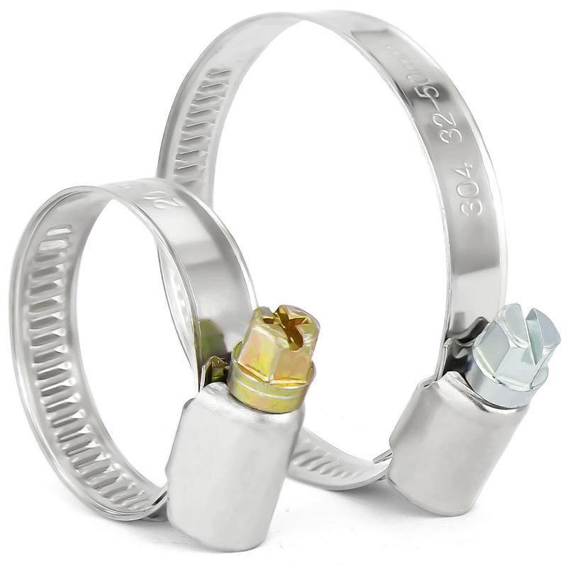 半钢/201/04不锈钢德式喉箍卡箍快装抱箍防锈管卡固定卡子卡扣