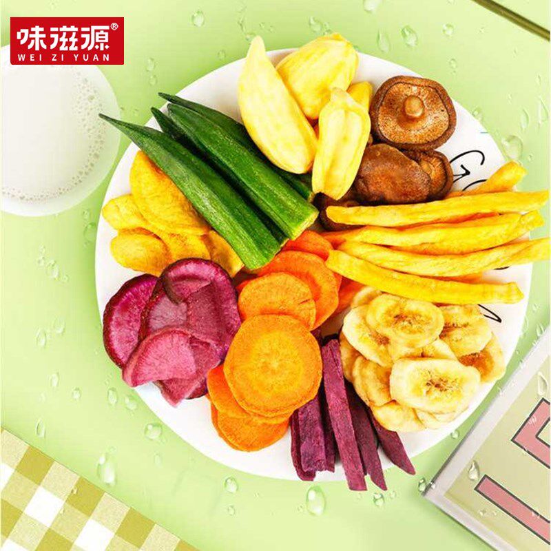 果蔬脆味滋源综合蔬菜脆片秋葵香菇水果蔬干办公休闲零食100g/袋怎么样,好用不?