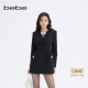 设计高腰蝴蝶结装 bebe2025秋冬新款 女士超短款 饰千金风外套440201