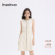 轻奢重工无袖 bebe2025秋季 修身 女士时尚 连衣裙350010 新款