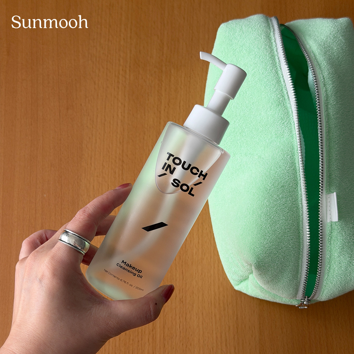 【Sunmooh】水感清爽touchinSOL光之滢卸妆油温和低敏感肌清洁