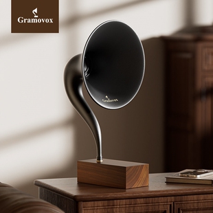 Gramovox Gramophone 2.0大喇叭蓝牙音响格莱美复创意生日礼物高