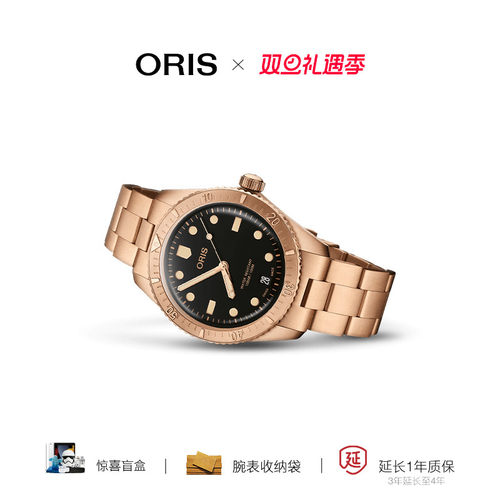 豪利时瑞士复古潜水腕表